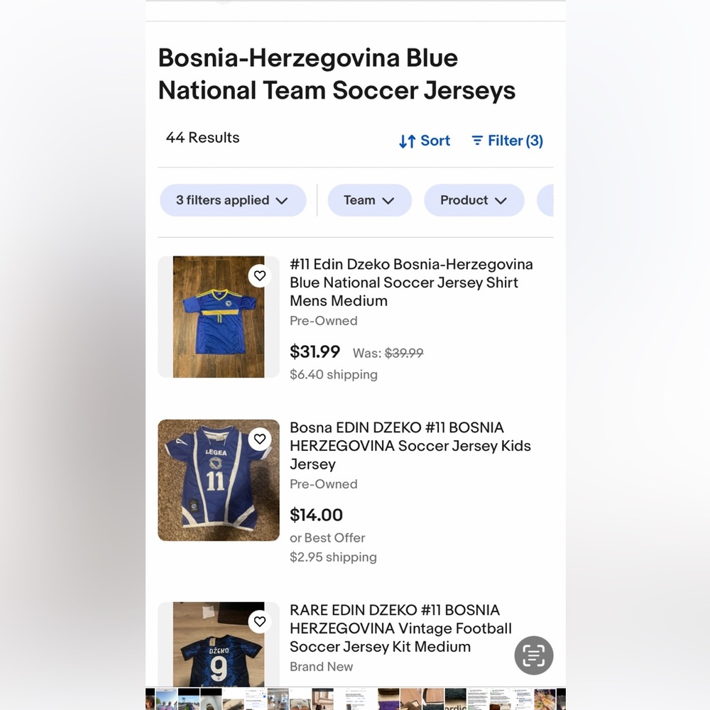BOSNIAN EUROPEAN FOOTBALL OUTFIT! NEW! Sz 128 European FLAG!🇧🇦⚽️⚽️⚽️⚽️⚽️⚽️⚽️ - Picture 2 of 12